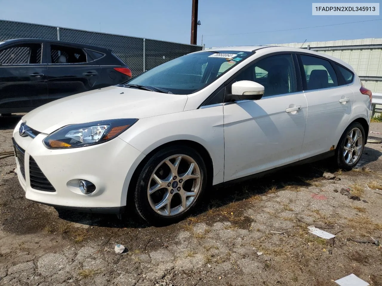 2013 Ford Focus Titanium VIN: 1FADP3N2XDL345913 Lot: 70860064