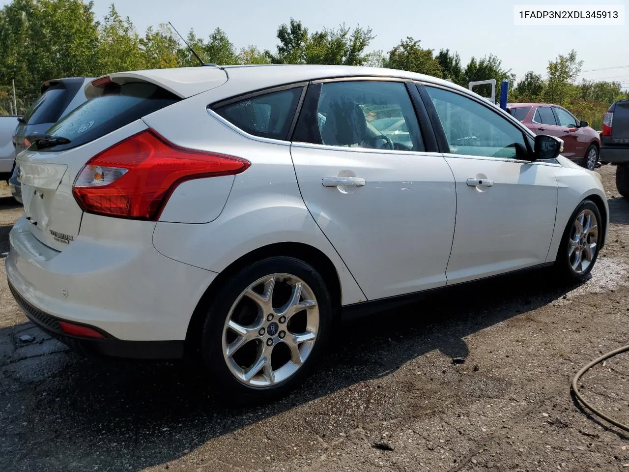 2013 Ford Focus Titanium VIN: 1FADP3N2XDL345913 Lot: 70860064