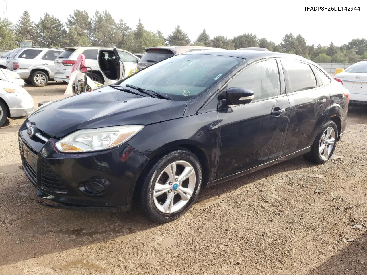 2013 Ford Focus Se VIN: 1FADP3F25DL142944 Lot: 70878434