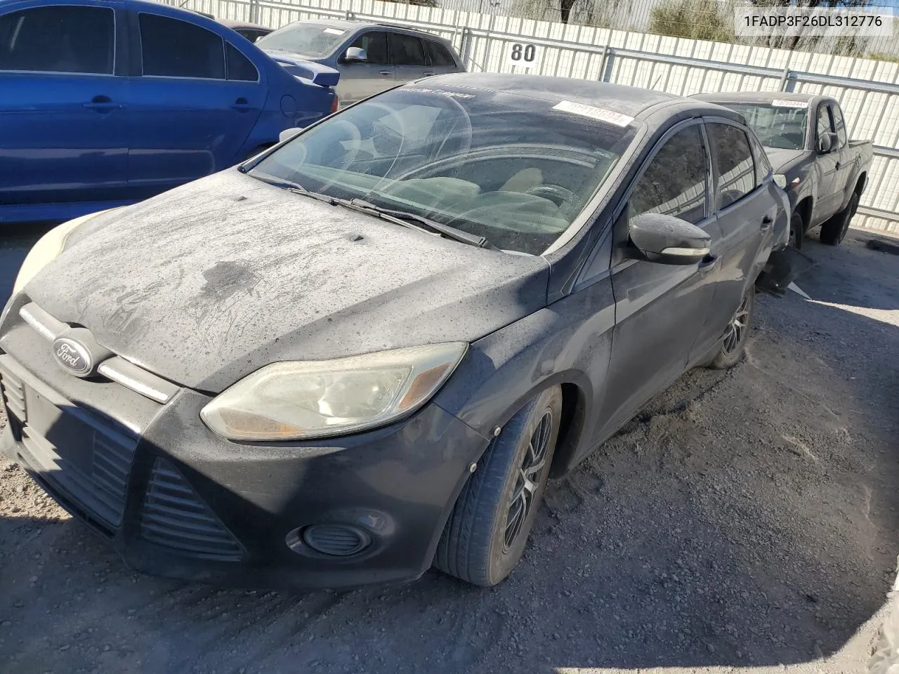 2013 Ford Focus Se VIN: 1FADP3F26DL312776 Lot: 70918694