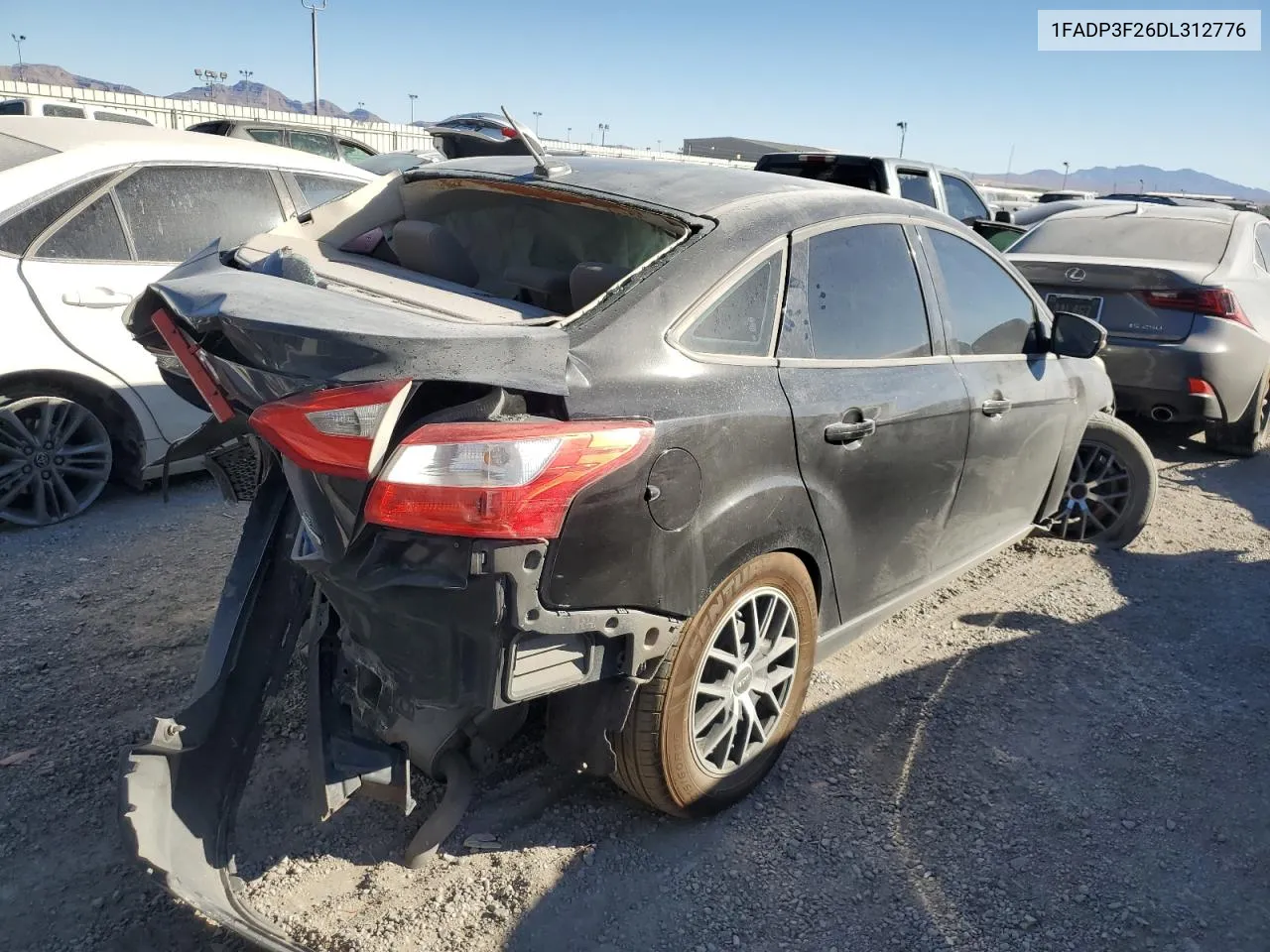 2013 Ford Focus Se VIN: 1FADP3F26DL312776 Lot: 70918694