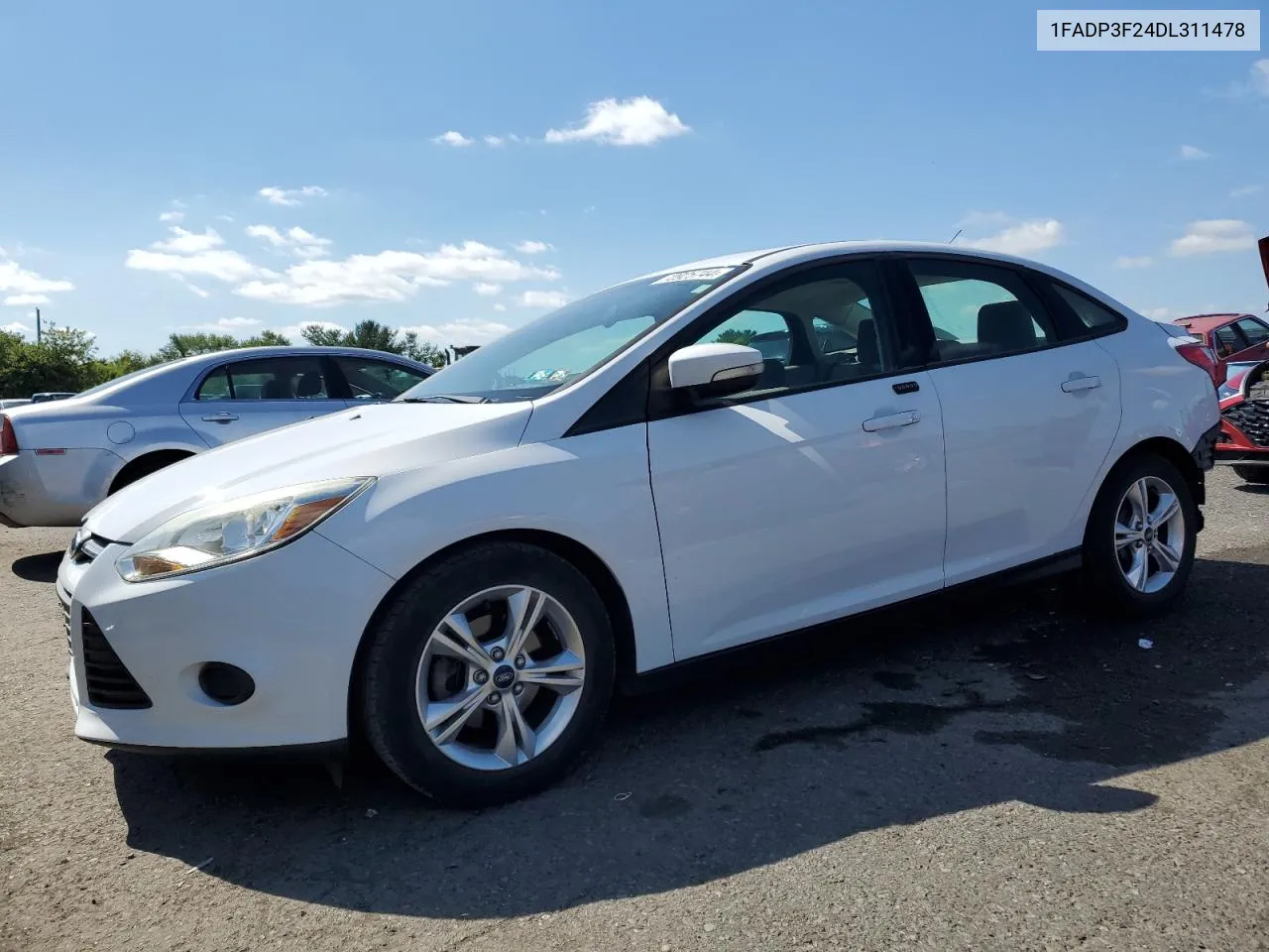 2013 Ford Focus Se VIN: 1FADP3F24DL311478 Lot: 70925744