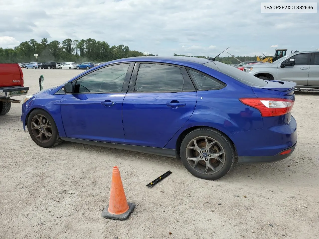 2013 Ford Focus Se VIN: 1FADP3F2XDL382636 Lot: 70992894