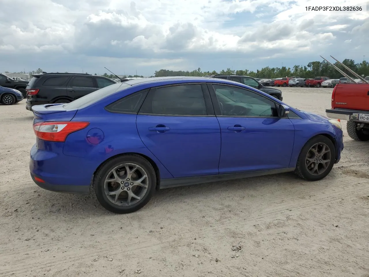 2013 Ford Focus Se VIN: 1FADP3F2XDL382636 Lot: 70992894