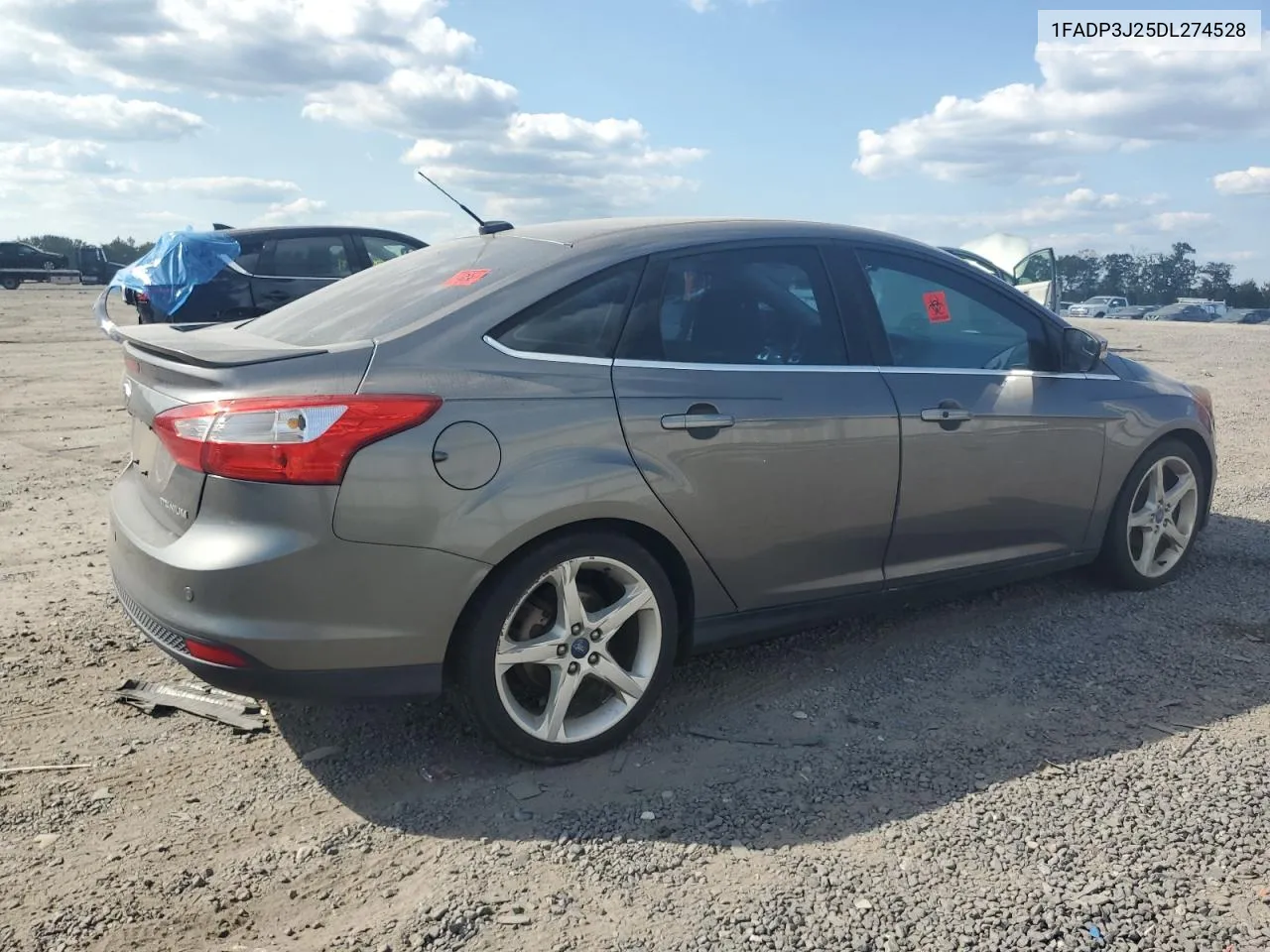 1FADP3J25DL274528 2013 Ford Focus Titanium