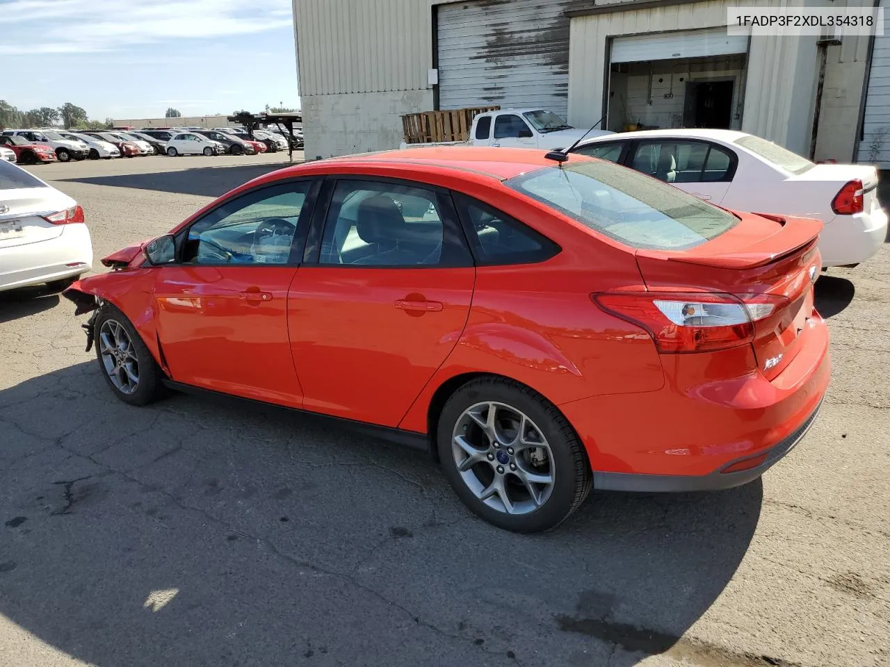 2013 Ford Focus Se VIN: 1FADP3F2XDL354318 Lot: 71016954