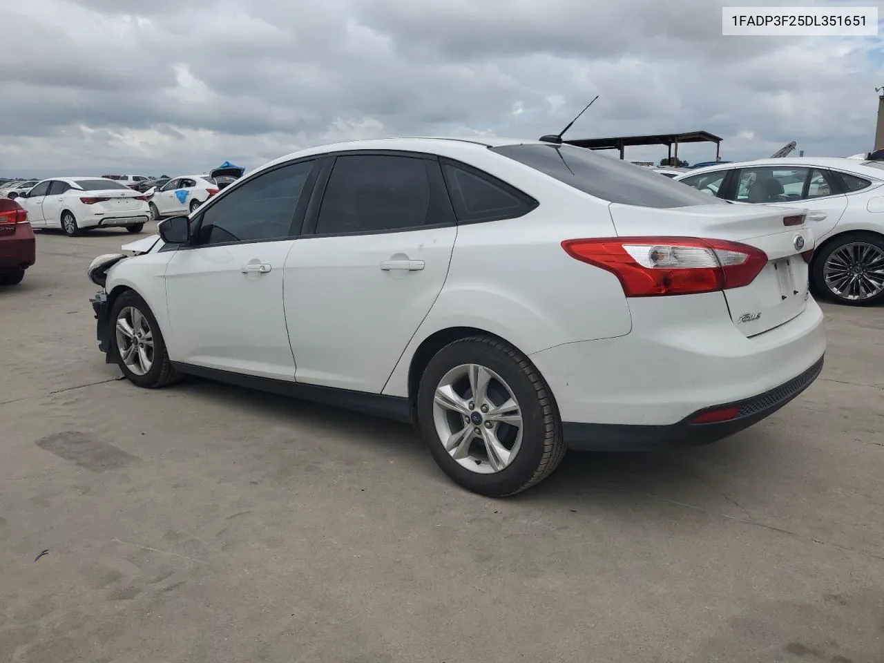 2013 Ford Focus Se VIN: 1FADP3F25DL351651 Lot: 71186554