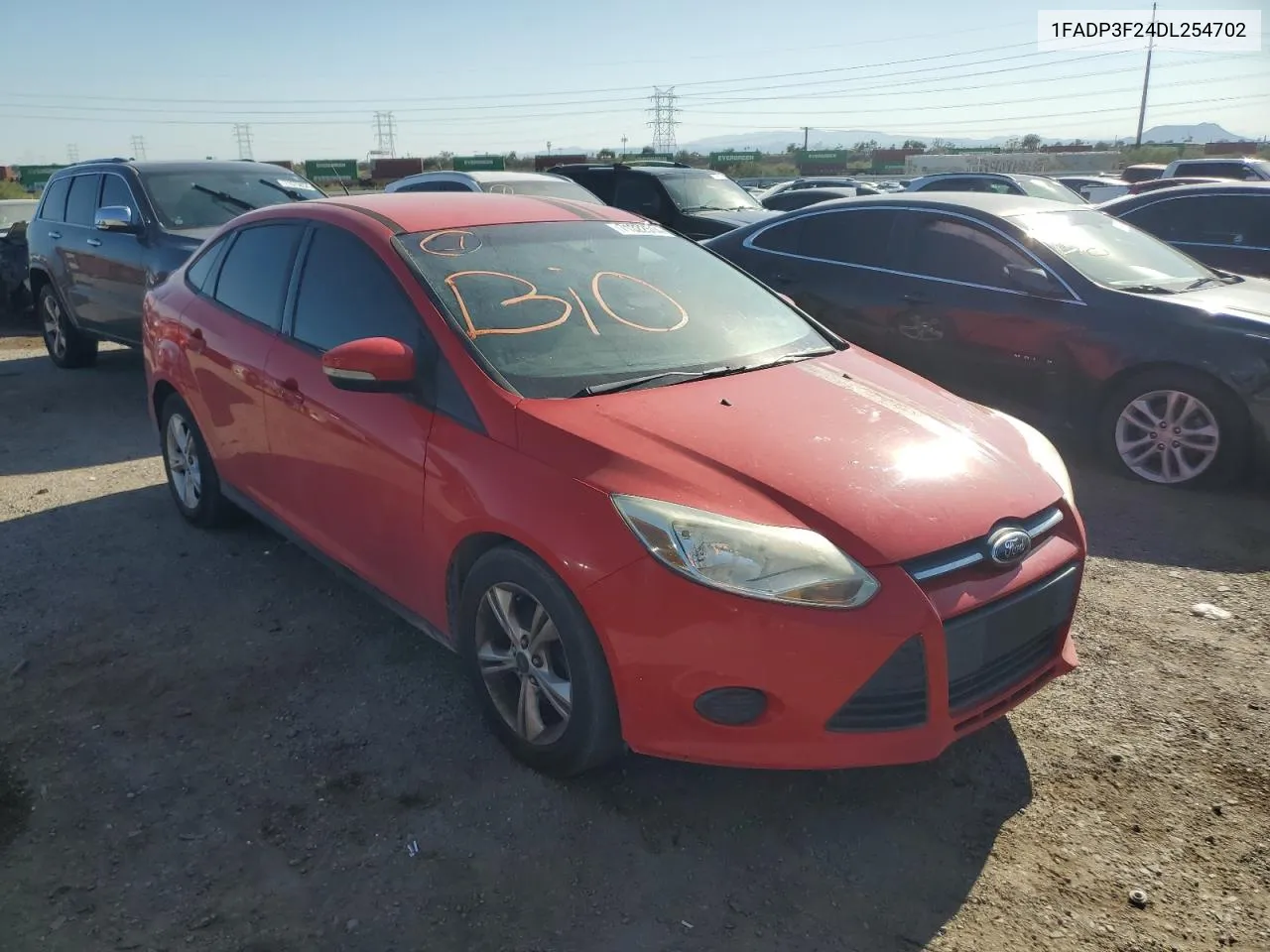 2013 Ford Focus Se VIN: 1FADP3F24DL254702 Lot: 71322514