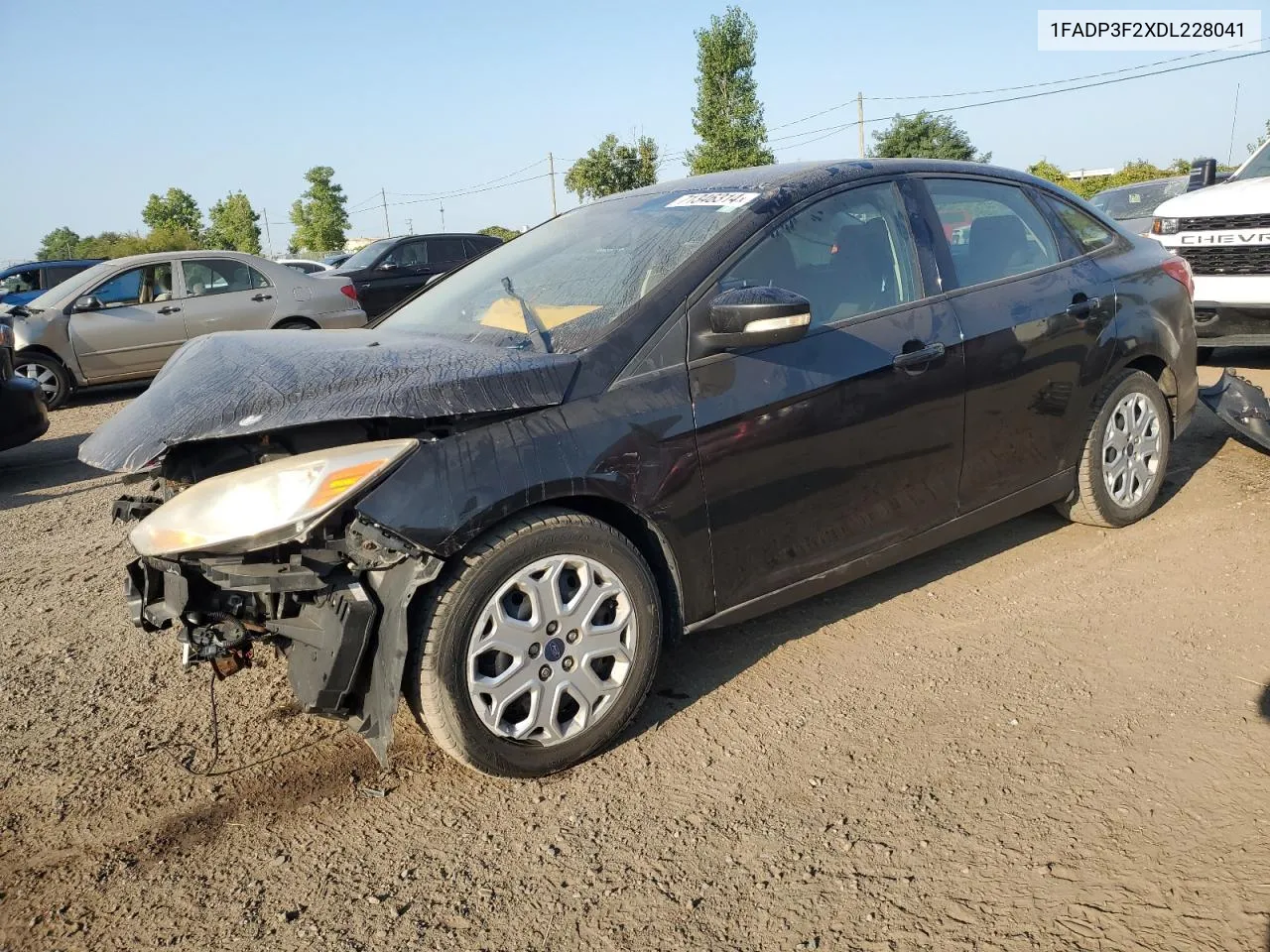 2013 Ford Focus Se VIN: 1FADP3F2XDL228041 Lot: 71346314