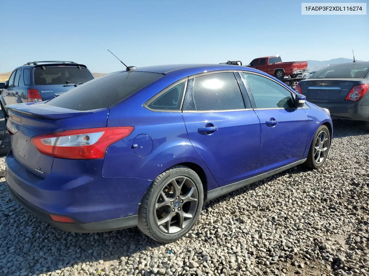 2013 Ford Focus Se VIN: 1FADP3F2XDL116274 Lot: 71416234