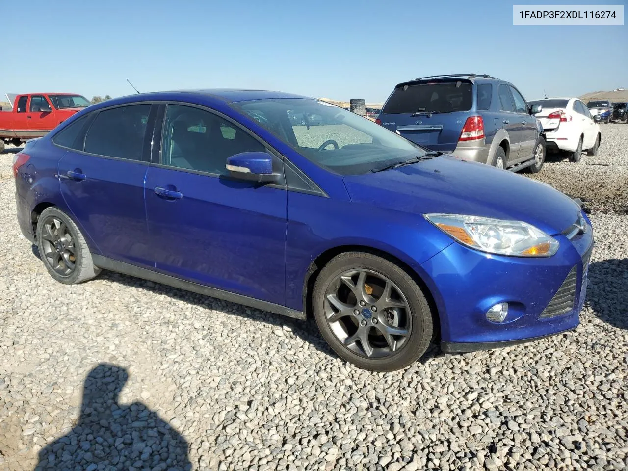 2013 Ford Focus Se VIN: 1FADP3F2XDL116274 Lot: 71416234