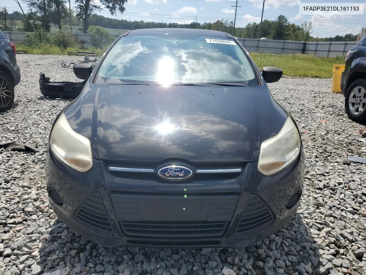 2013 Ford Focus S VIN: 1FADP3E21DL161153 Lot: 71430694