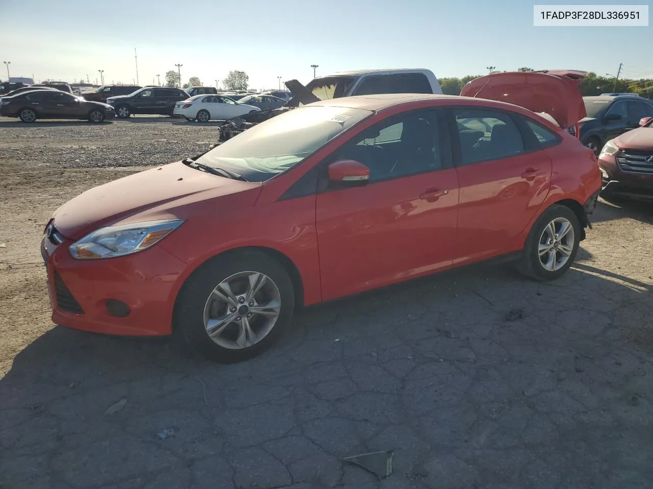 2013 Ford Focus Se VIN: 1FADP3F28DL336951 Lot: 71447044