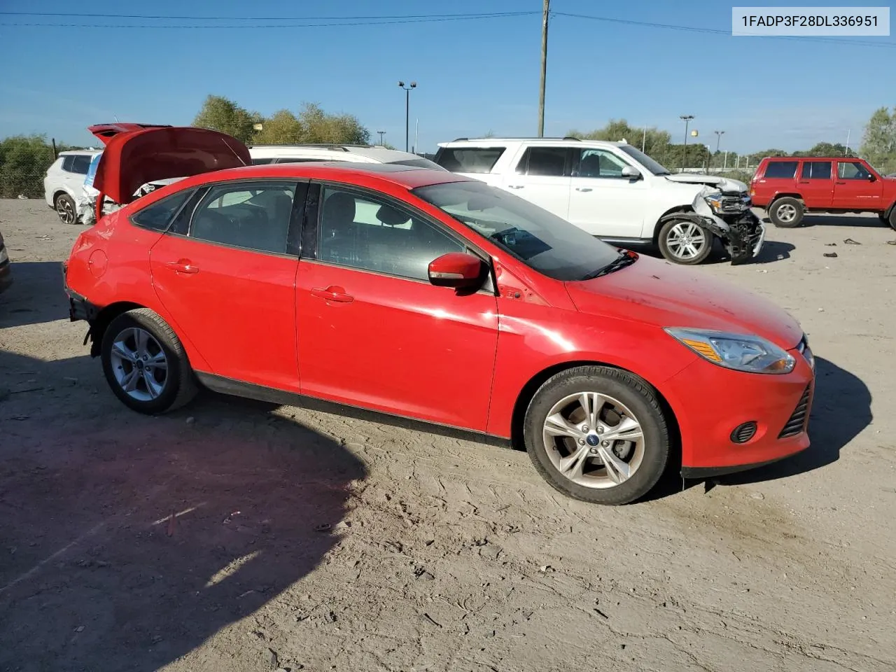 2013 Ford Focus Se VIN: 1FADP3F28DL336951 Lot: 71447044