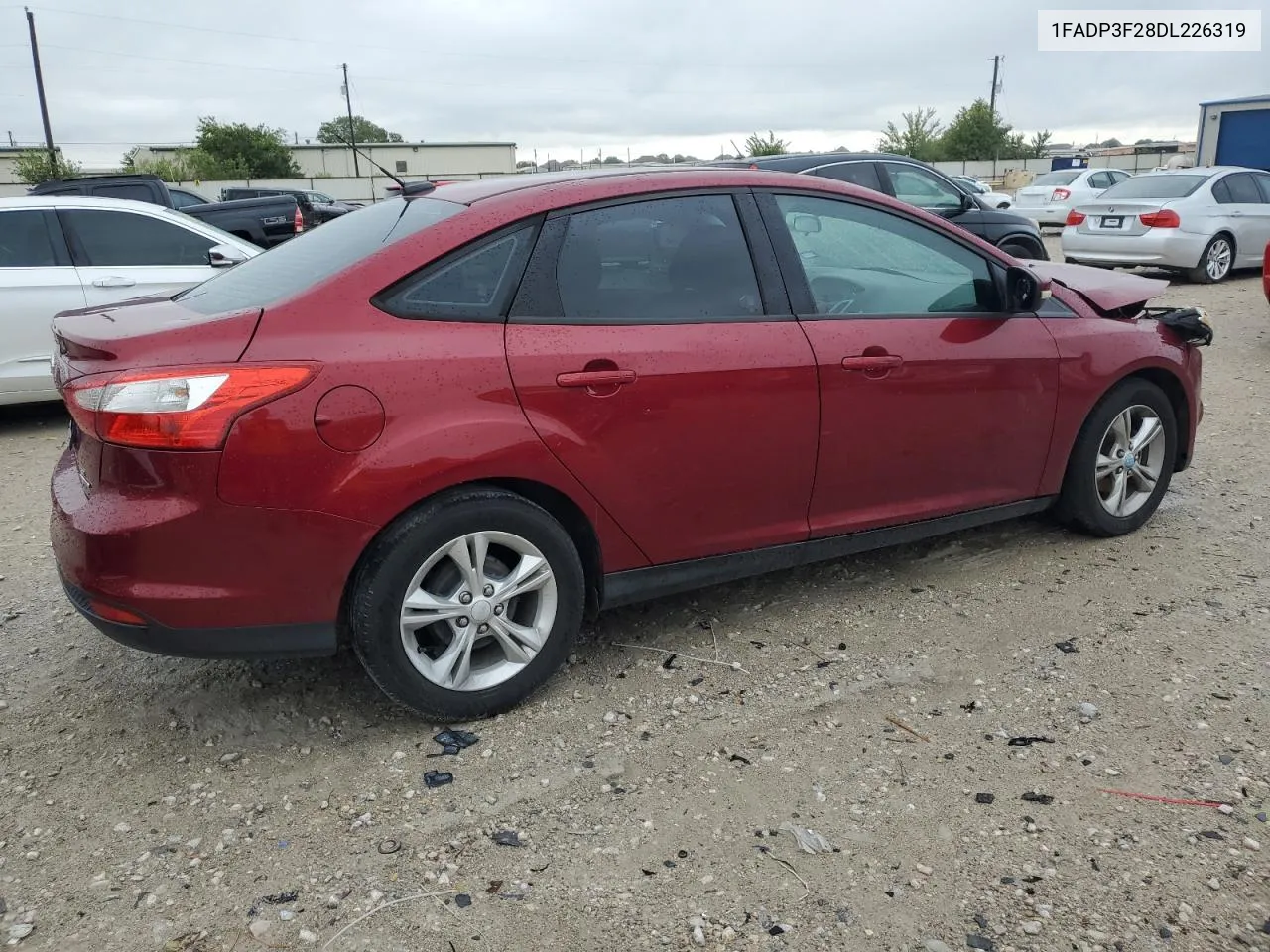 2013 Ford Focus Se VIN: 1FADP3F28DL226319 Lot: 71493494