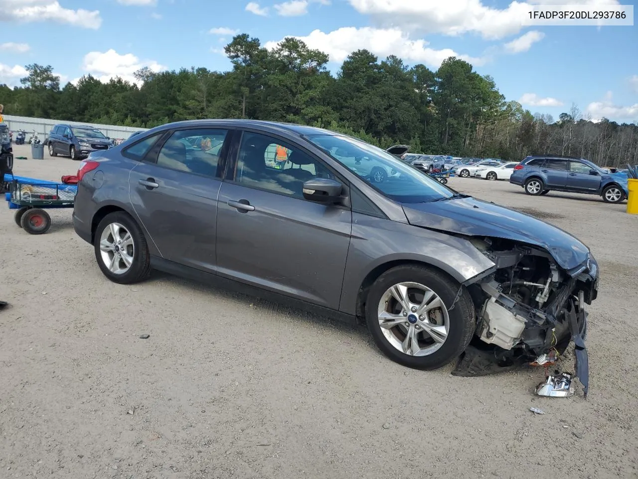 2013 Ford Focus Se VIN: 1FADP3F20DL293786 Lot: 71531104