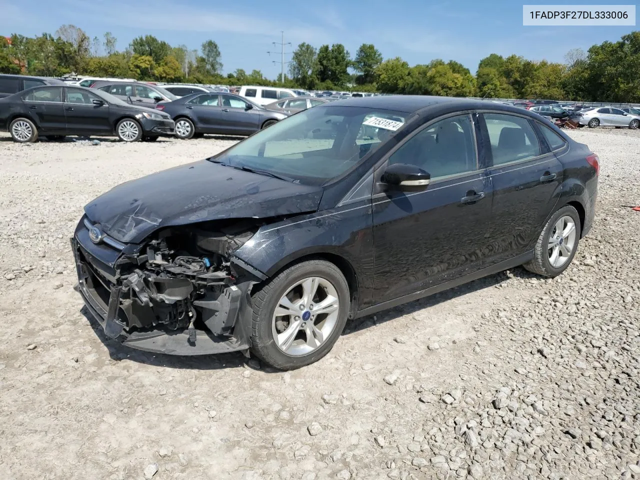 2013 Ford Focus Se VIN: 1FADP3F27DL333006 Lot: 71531874