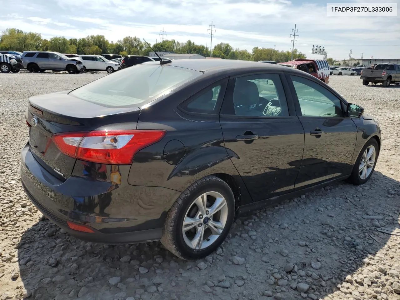 2013 Ford Focus Se VIN: 1FADP3F27DL333006 Lot: 71531874