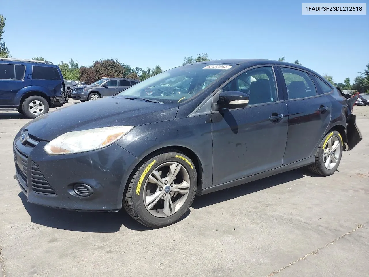 2013 Ford Focus Se VIN: 1FADP3F23DL212618 Lot: 71592894