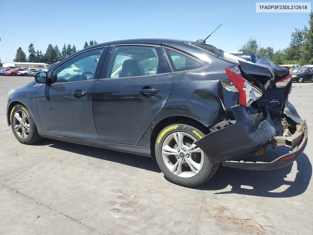 2013 Ford Focus Se VIN: 1FADP3F23DL212618 Lot: 71592894