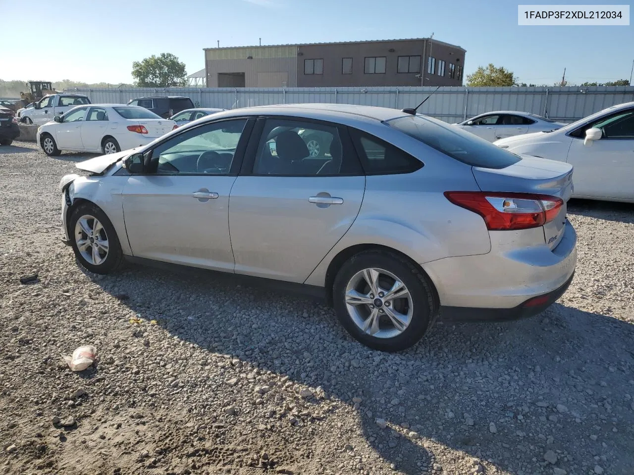 2013 Ford Focus Se VIN: 1FADP3F2XDL212034 Lot: 71632504