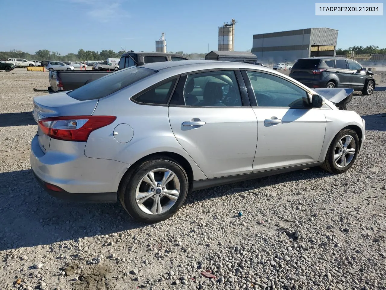 2013 Ford Focus Se VIN: 1FADP3F2XDL212034 Lot: 71632504