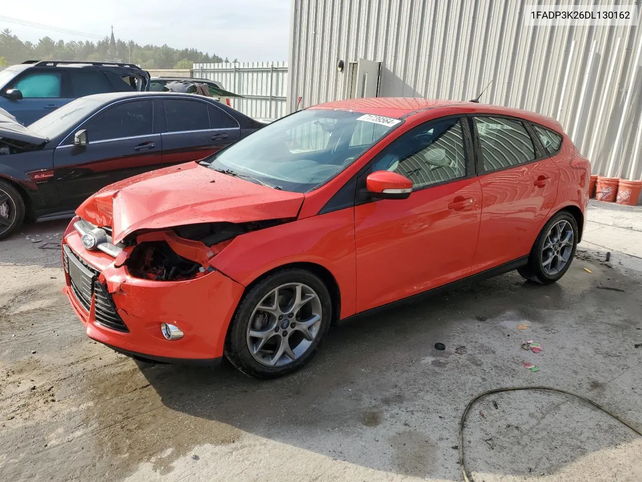 2013 Ford Focus Se VIN: 1FADP3K26DL130162 Lot: 71739564