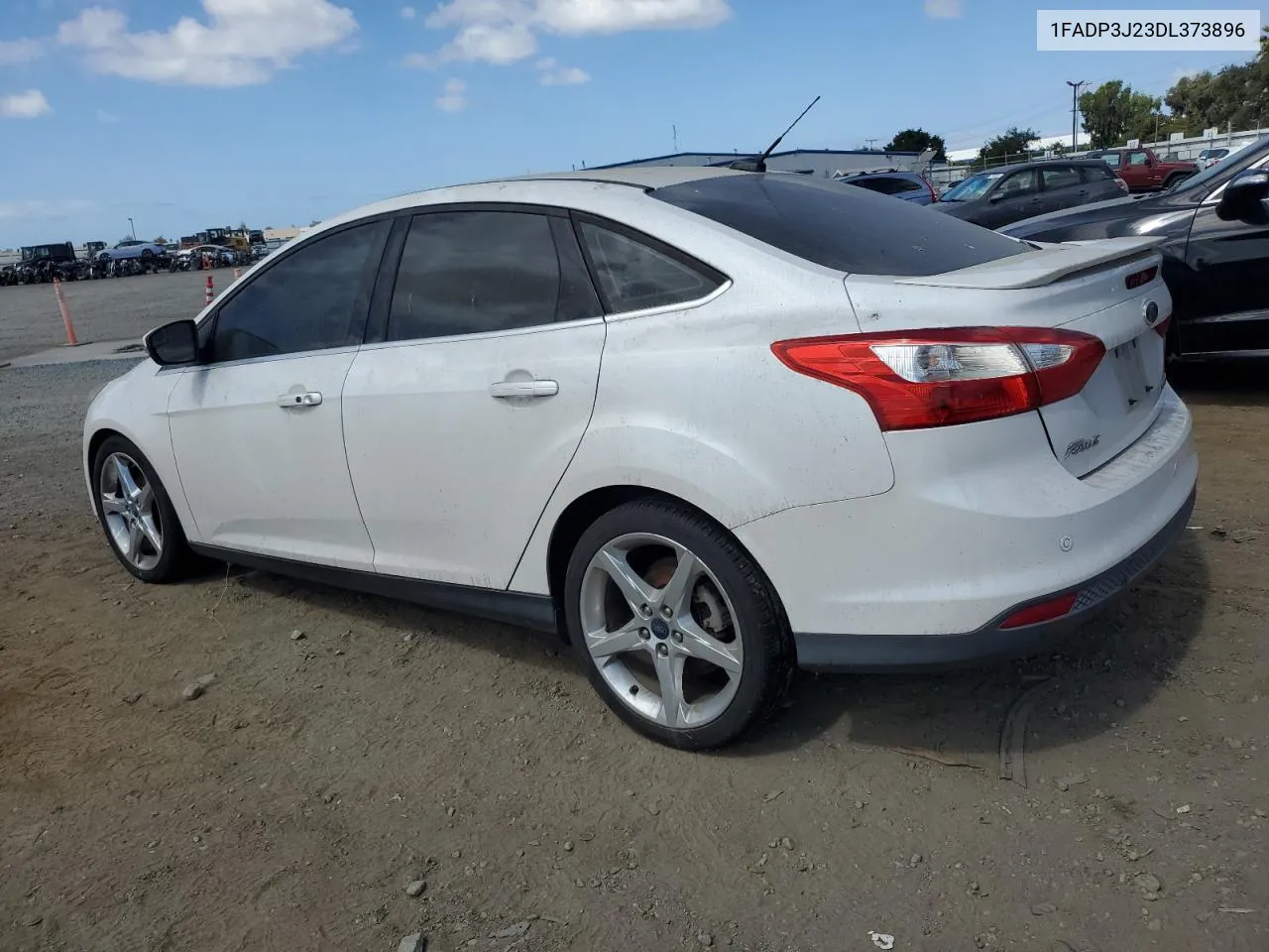 2013 Ford Focus Titanium VIN: 1FADP3J23DL373896 Lot: 71795864