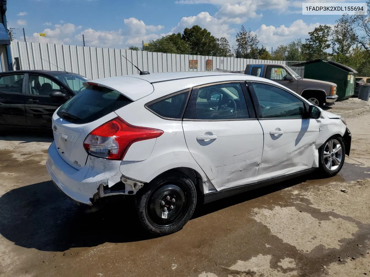 1FADP3K2XDL155694 2013 Ford Focus Se