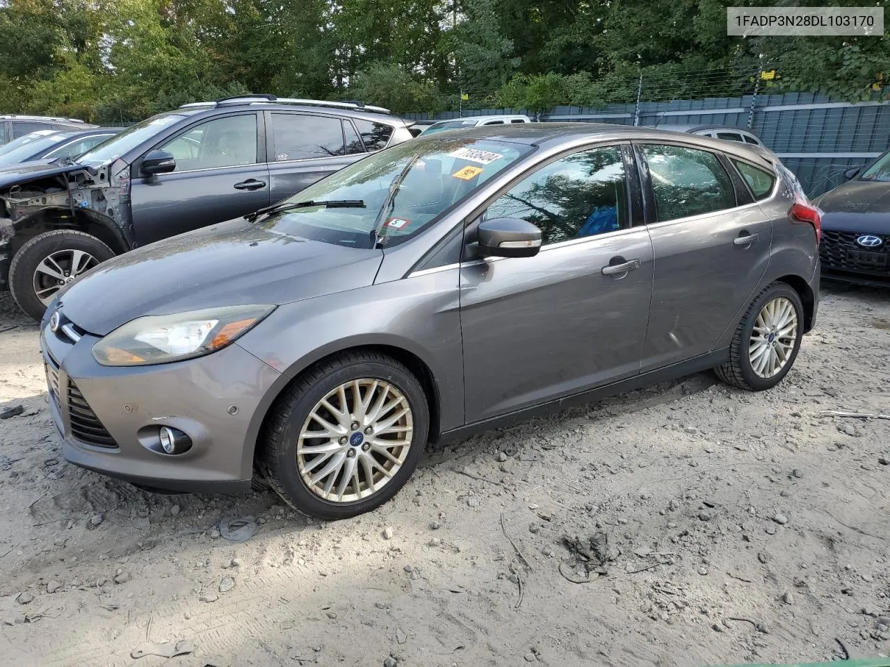 1FADP3N28DL103170 2013 Ford Focus Titanium