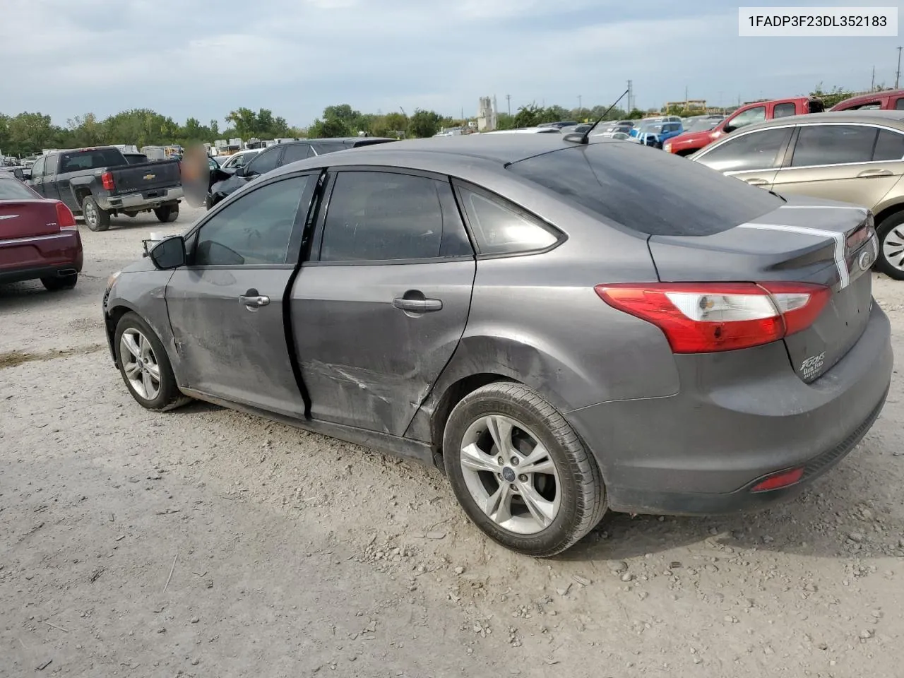 2013 Ford Focus Se VIN: 1FADP3F23DL352183 Lot: 71945454