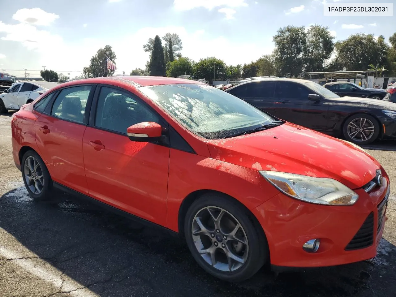 2013 Ford Focus Se VIN: 1FADP3F25DL302031 Lot: 71959934