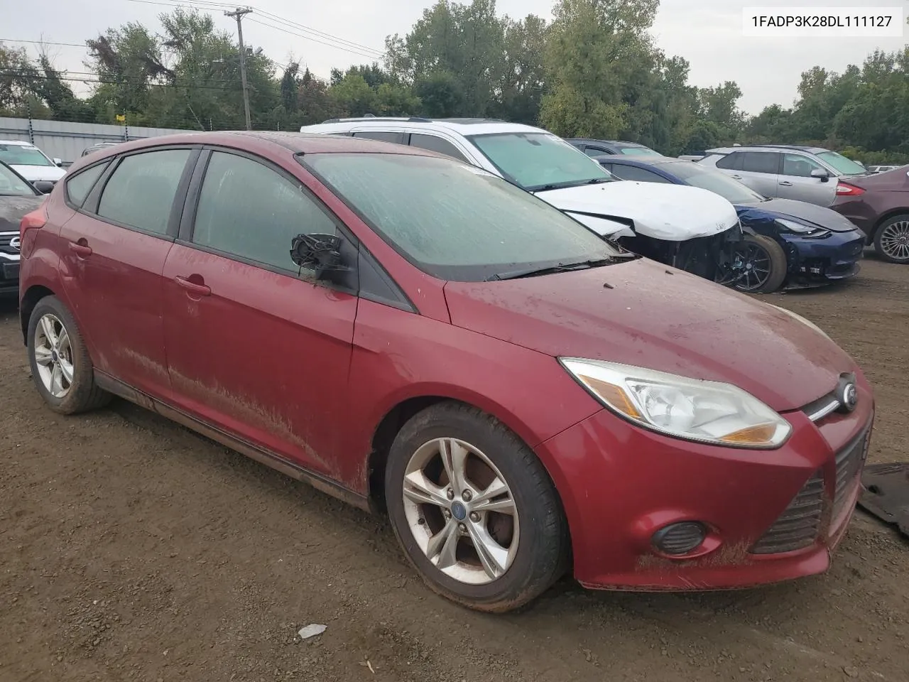 2013 Ford Focus Se VIN: 1FADP3K28DL111127 Lot: 71964574