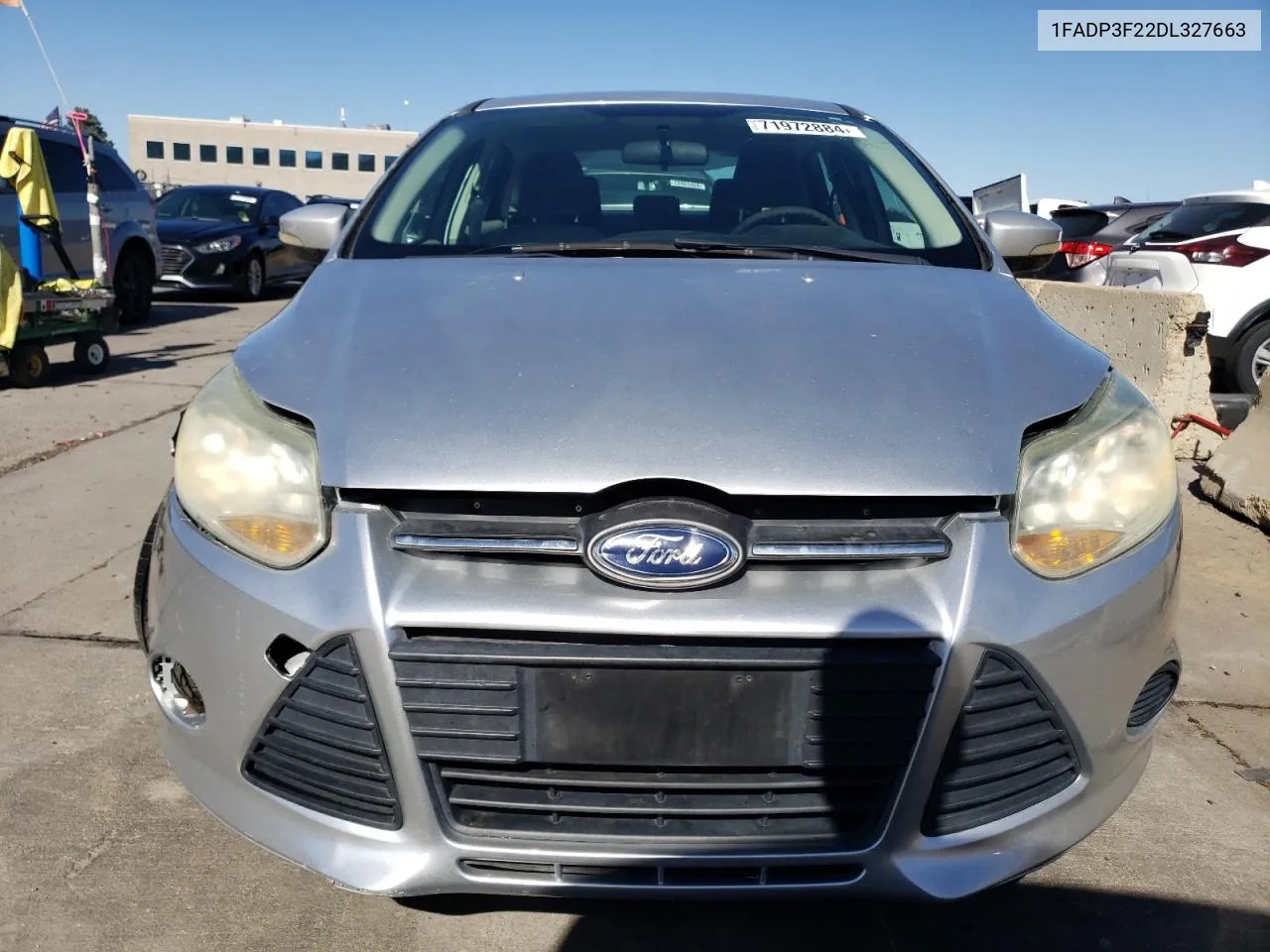 2013 Ford Focus Se VIN: 1FADP3F22DL327663 Lot: 71972884