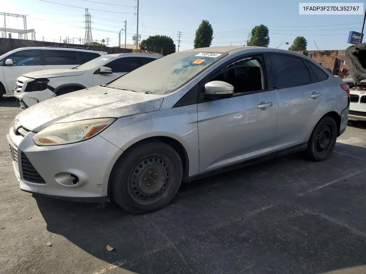 2013 Ford Focus Se VIN: 1FADP3F27DL352767 Lot: 71997304