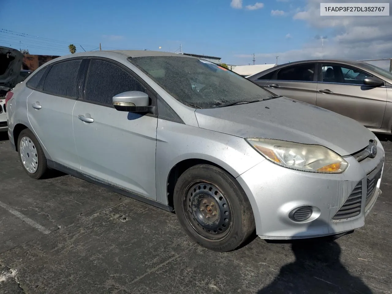 2013 Ford Focus Se VIN: 1FADP3F27DL352767 Lot: 71997304