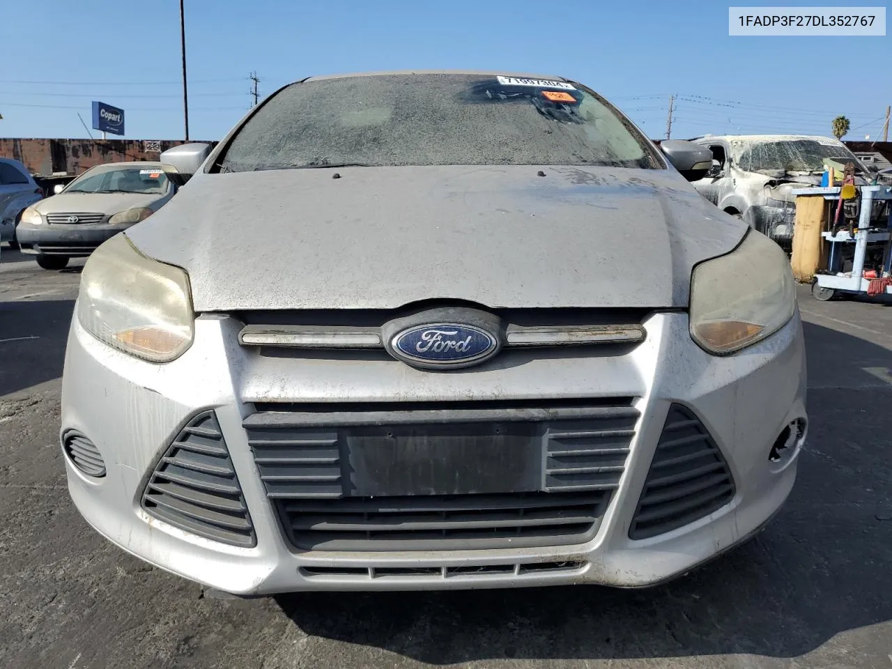 2013 Ford Focus Se VIN: 1FADP3F27DL352767 Lot: 71997304