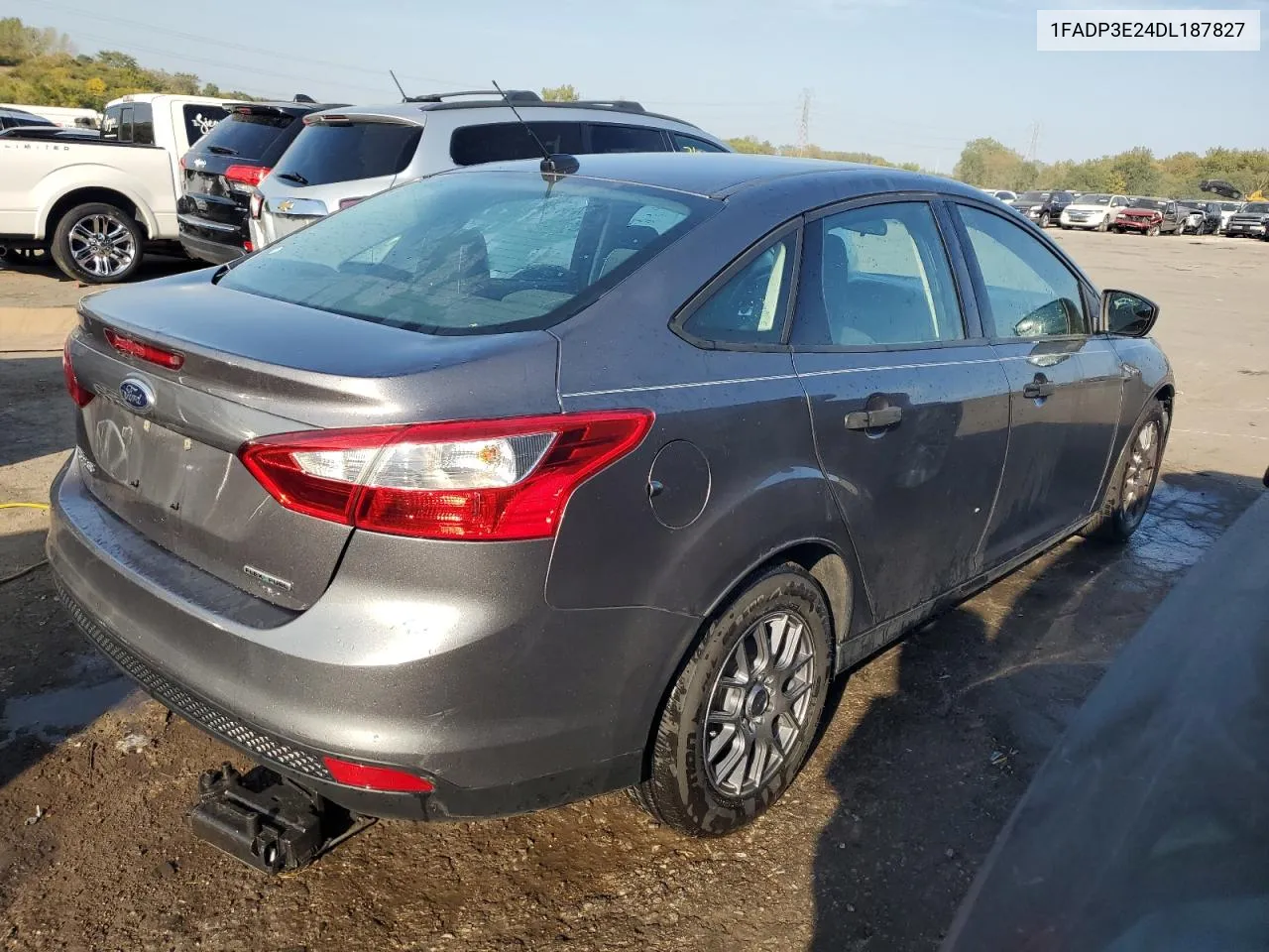 2013 Ford Focus S VIN: 1FADP3E24DL187827 Lot: 72064914