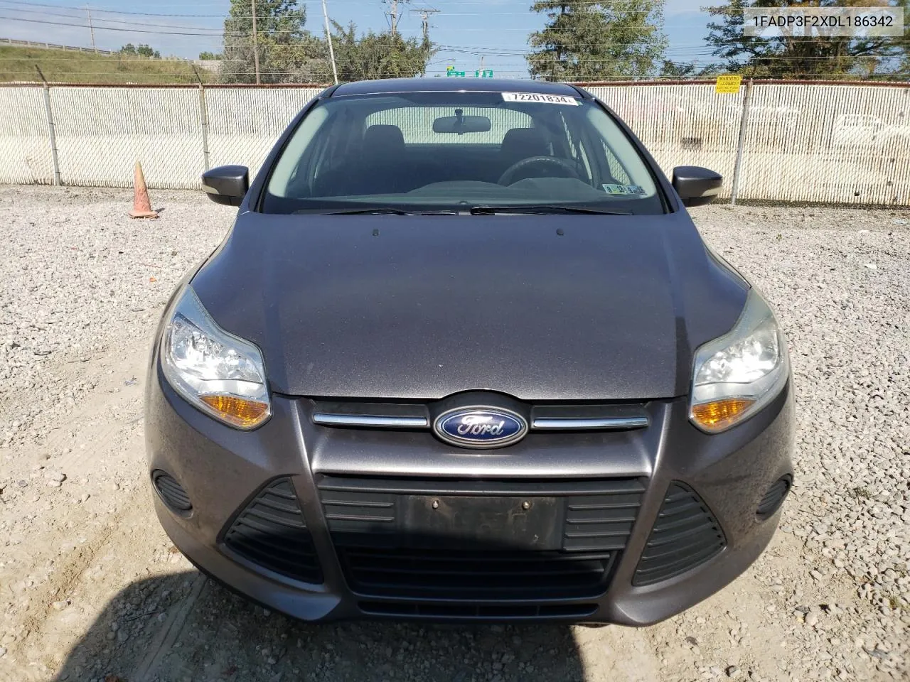 2013 Ford Focus Se VIN: 1FADP3F2XDL186342 Lot: 72201834