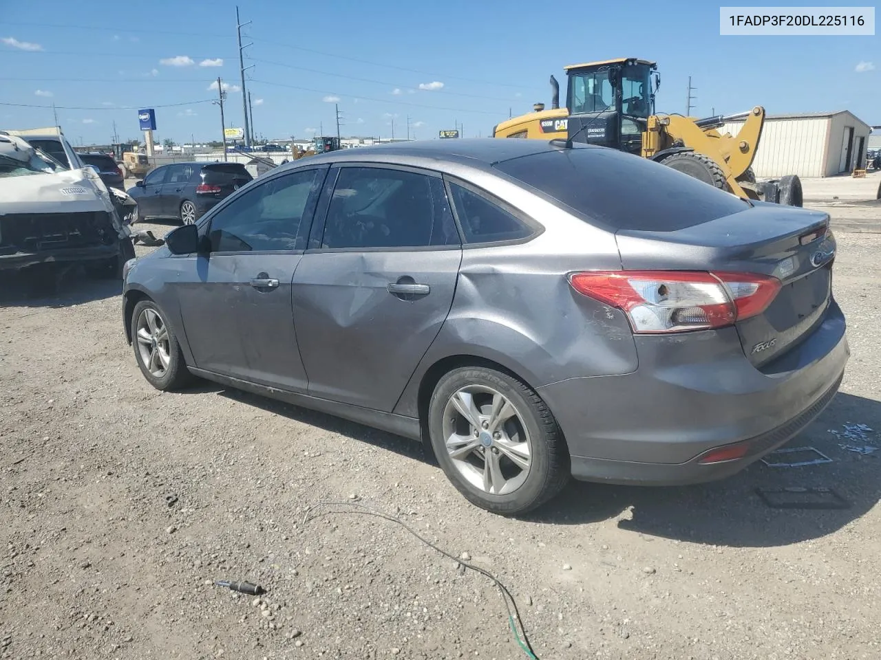 2013 Ford Focus Se VIN: 1FADP3F20DL225116 Lot: 72232304