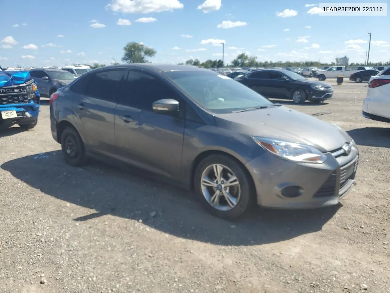 2013 Ford Focus Se VIN: 1FADP3F20DL225116 Lot: 72232304