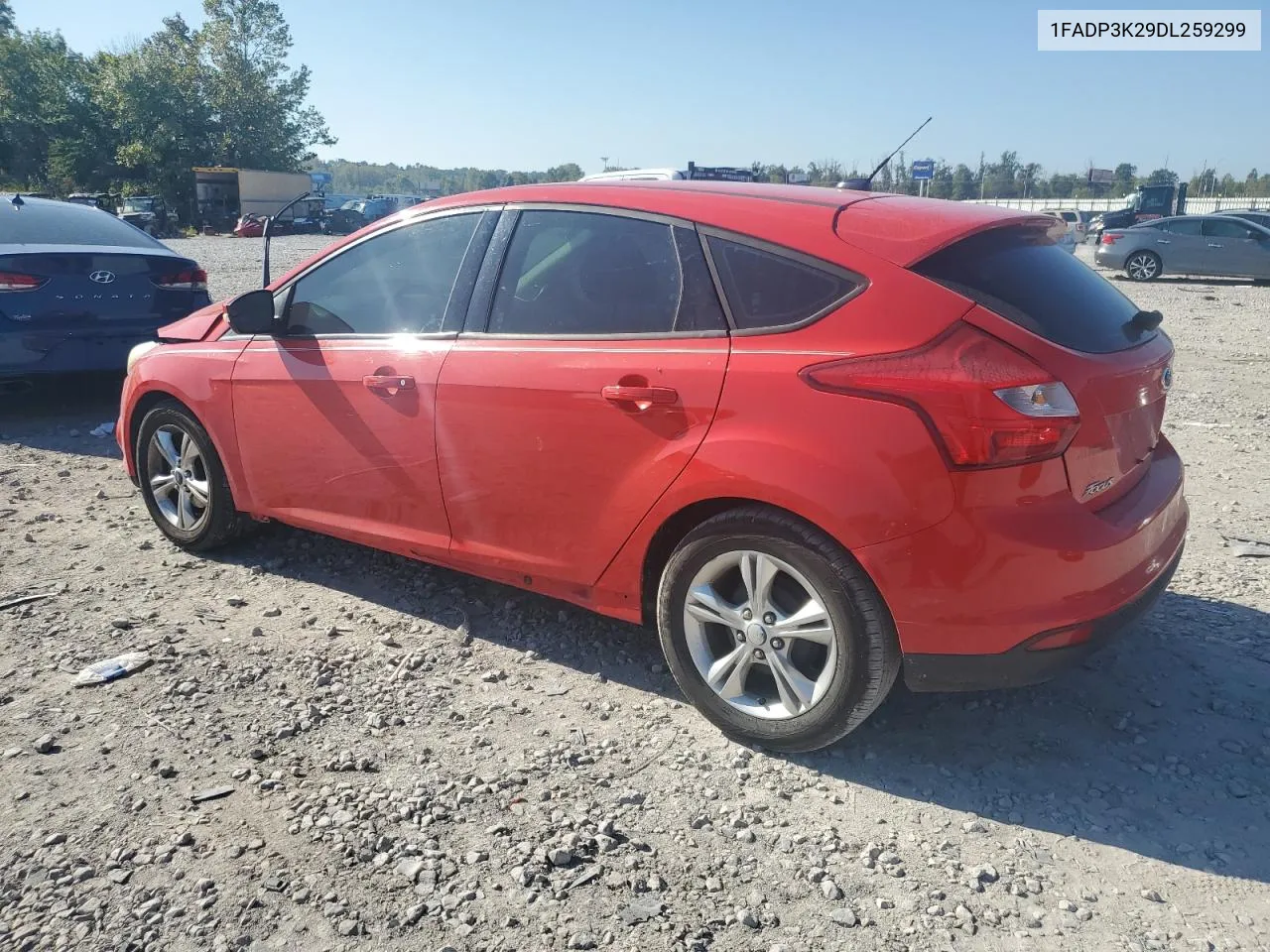 2013 Ford Focus Se VIN: 1FADP3K29DL259299 Lot: 72249104