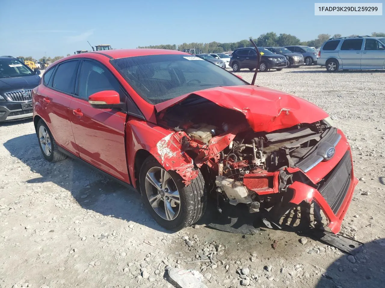 2013 Ford Focus Se VIN: 1FADP3K29DL259299 Lot: 72249104