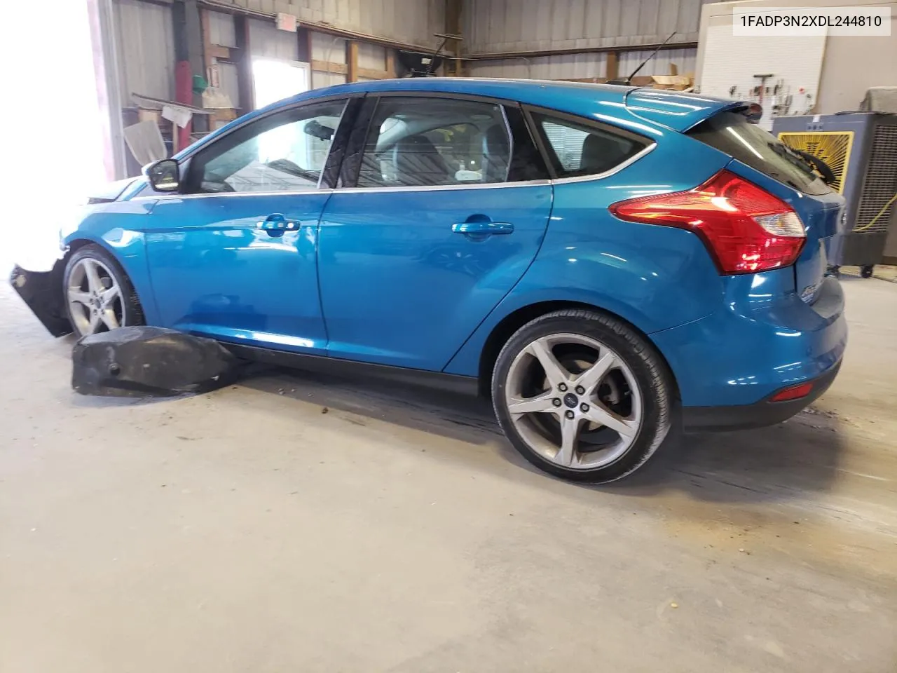 2013 Ford Focus Titanium VIN: 1FADP3N2XDL244810 Lot: 72256034