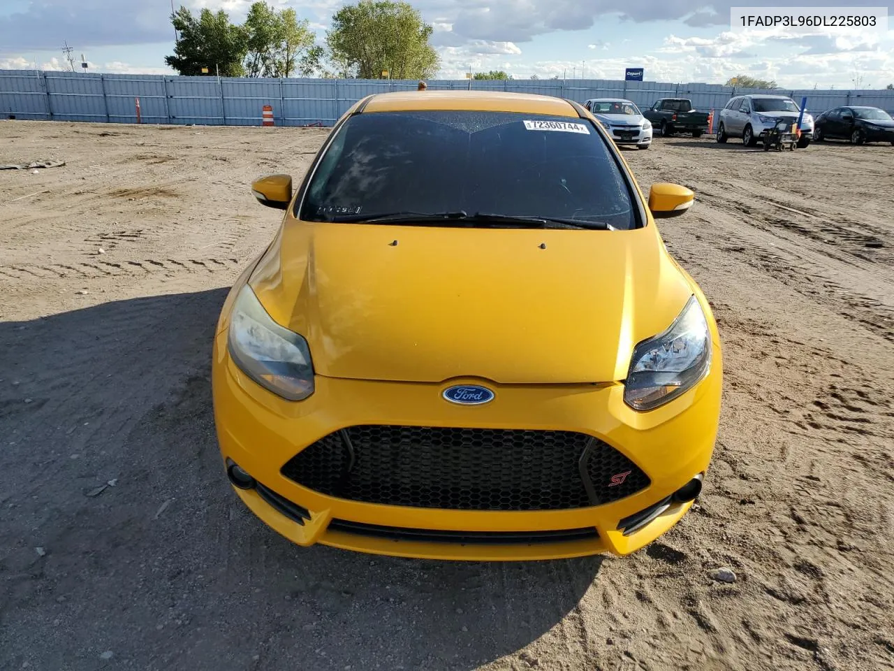 2013 Ford Focus St VIN: 1FADP3L96DL225803 Lot: 72360744