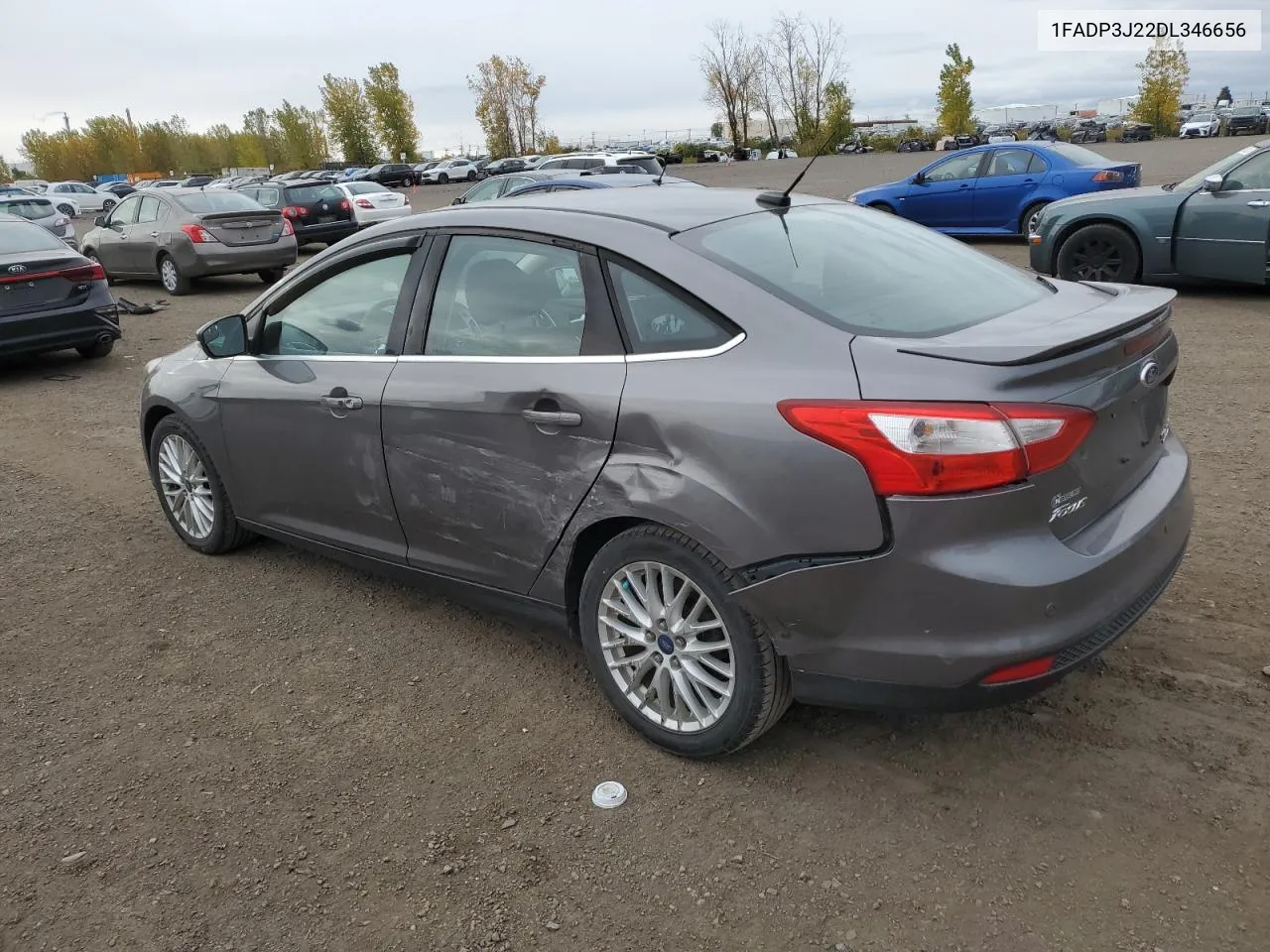 2013 Ford Focus Titanium VIN: 1FADP3J22DL346656 Lot: 72546084