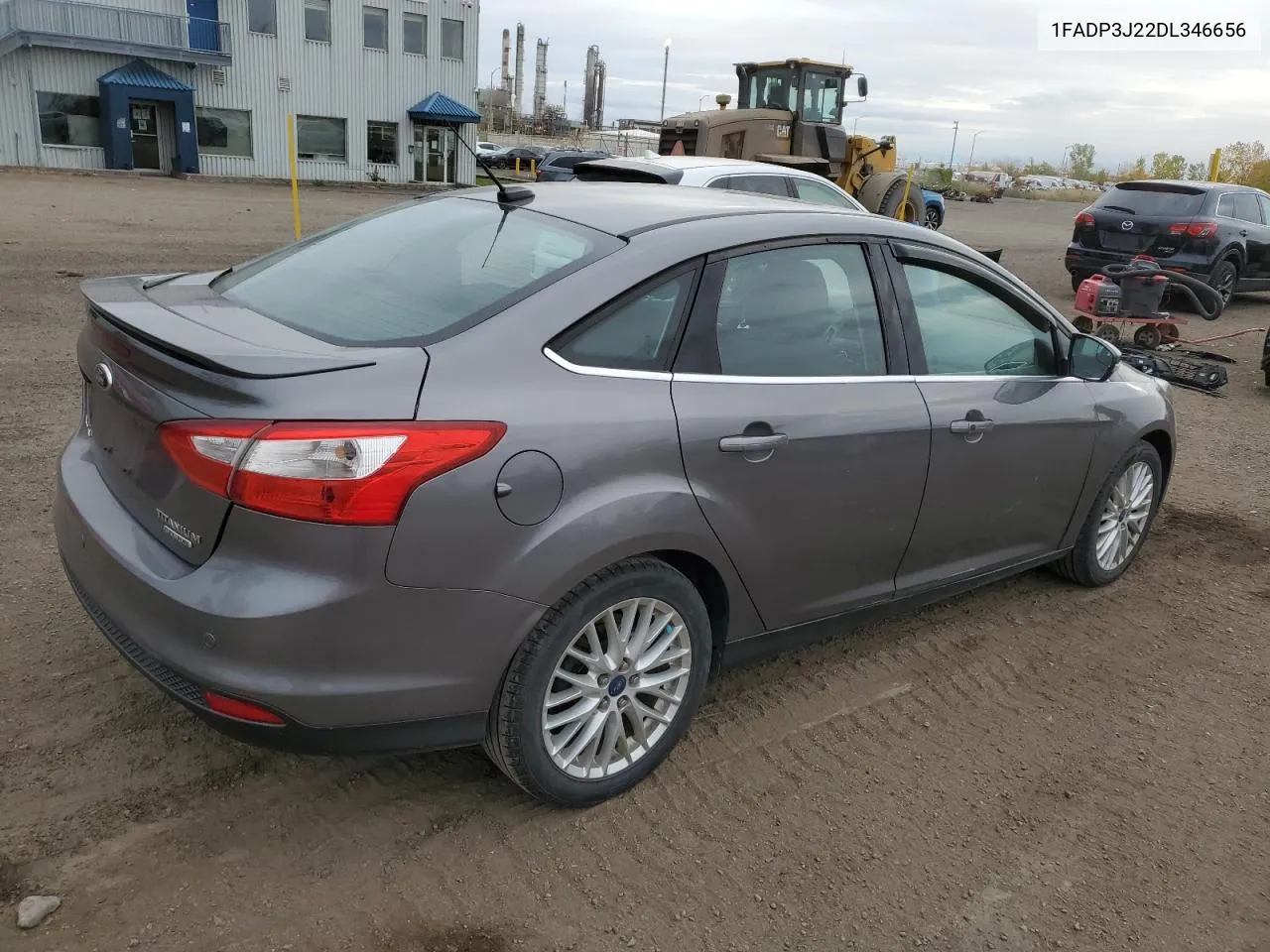 2013 Ford Focus Titanium VIN: 1FADP3J22DL346656 Lot: 72546084