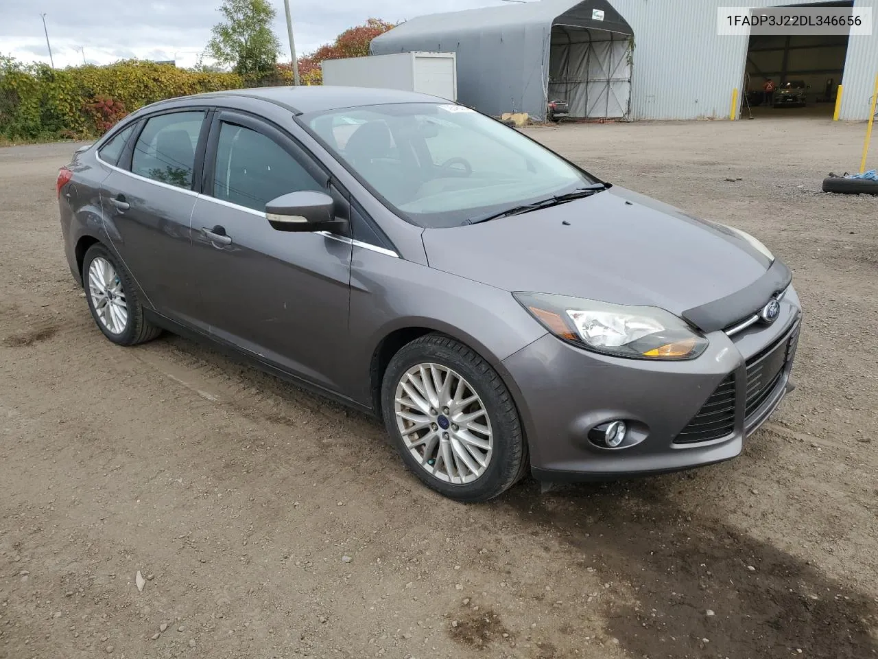 2013 Ford Focus Titanium VIN: 1FADP3J22DL346656 Lot: 72546084