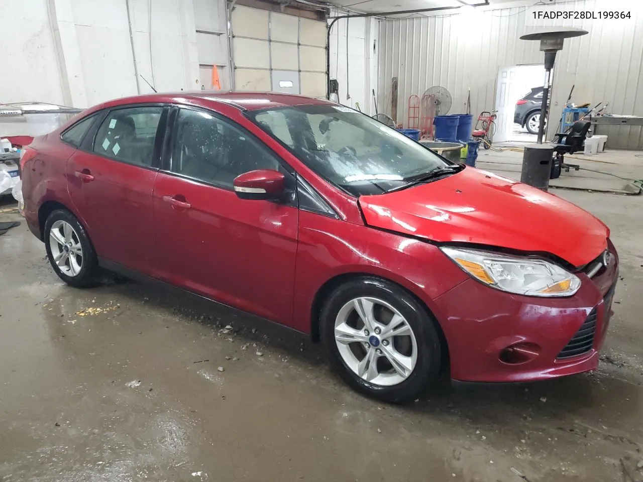 2013 Ford Focus Se VIN: 1FADP3F28DL199364 Lot: 72605814