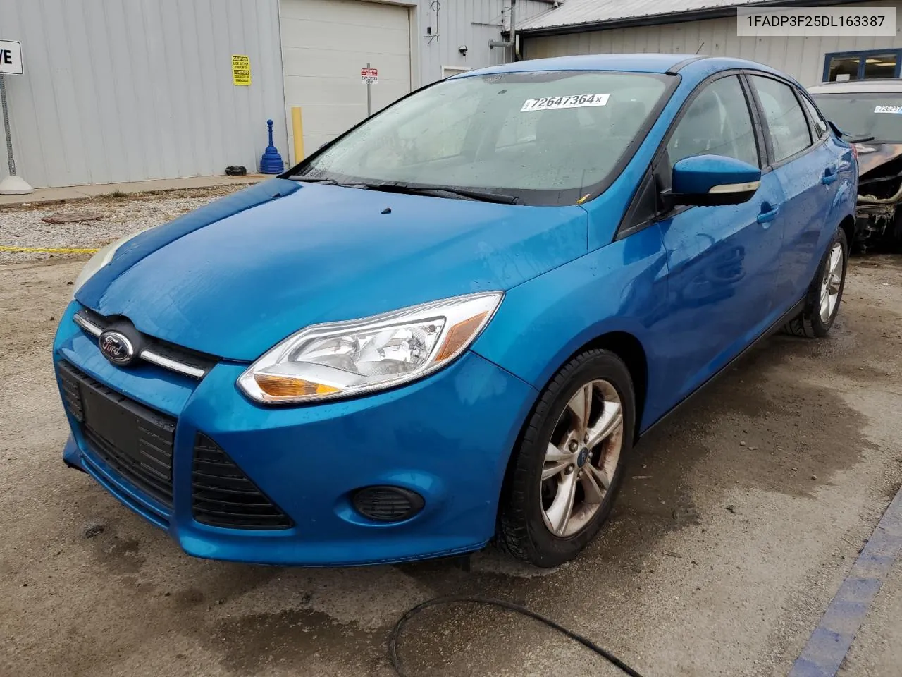 2013 Ford Focus Se VIN: 1FADP3F25DL163387 Lot: 72647364